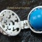16mm Frangipani Harmony Ball With Blue Agate HB-330-KT