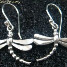 Petite 925 Silver Dragonfly Earrings SE-219-KT
