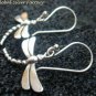 Petite 925 Silver Dragonfly Earrings SE-219-KT