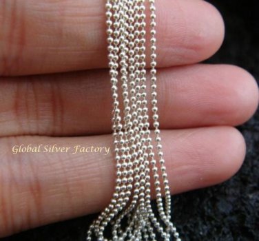 Sterling Silver 102cm Prayer Bead Chain SCC-136-KT