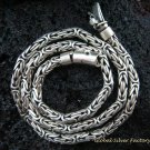 Sterling Silver 19.5 Inch and 5MM Borobudur Necklace SCC-148-PS