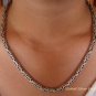 Sterling Silver 19.5 Inch and 5MM Borobudur Necklace SCC-148-PS