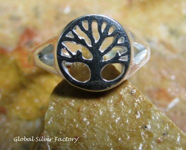 Sterling Silver Tree of Life Ring SR-224-KT