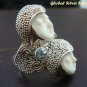925 Silver Blue Topaz Goddess Ring GDR-162-PS