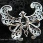 925 Silver Blue Topaz Butterfly Brooch BC-125-KT