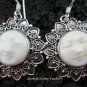 925 Silver Moon Face Love Heart Goddess Earrings GDE-922-NY