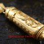 925 Silver & 22kt Gold Plated Cremation Perfume Pendant GPP-106-KT