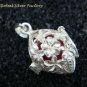 925 Silver Frangipani Harmony Ball/ Pregnancy Ball Pendant HB-370-KT