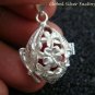 925 Silver Frangipani Harmony Ball/ Pregnancy Ball Pendant HB-370-KT
