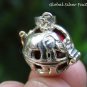 Sterling Silver Elephant Harmony Ball Pendant HB-409-KA