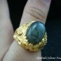 Sterling Silver & 22kt Gold Plated Labradorite Balinese Ring GPR-137-NY
