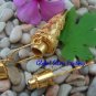 Sterling Silver & 22kt Gold Plated Amethyst Cremation Pendant GPP-108-KT