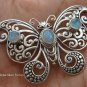 925 Silver Moonstone Butterfly Brooch BC-124-KT