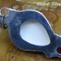 Silver and Garnet Carved Goddess Pendant GDP-1288-PS