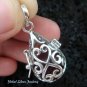 925 Silver Heart Design Harmony Ball HB-283-KT