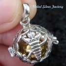 Silver Scorpion Harmony Ball Pendant 15mm HB-284-KT