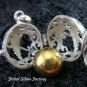 Silver Scorpion Harmony Ball Pendant 15mm HB-284-KT