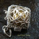925 Silver Square Harmony Chime Ball Pendant HB-126a-KT