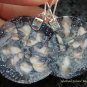 925 Silver Peridot & Shell Earrings ER-541-KT