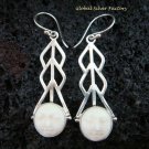 Sterling Silver Fancy Style Goddess Earrings GDE-923-NY