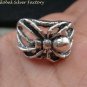 Sterling Silver Spider Charm Design Ring SR-190-KT