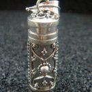 Sterling Silver Cremation Perfume Pendant PP-421-PS