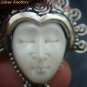 Silver and Trillion Garnet Goddess Ring GDR-1230-KT