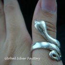 Slinky 925 Sterling Silver Wrap Around Snake Ring SR-189-NY