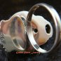 Sterling Silver Carved Face Goddess Ring w/Gem GDR-1132-PS