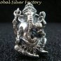 Chunky 925 Sterling Silver Hindu Elephant Ganesh Ring SR-187-PS