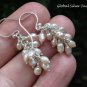 Natural South Sea Pearl Cluster Dangle Earrings ER-842-NY
