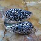 Sterling Silver Frangipani Ring SR-220-KT