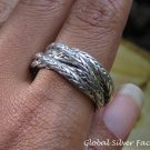 Sterling Silver Interlocking Rings SR-221-PS