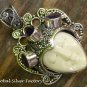 Silver and Amethyst Gemstone Goddess Pendant GDP-1247-KT