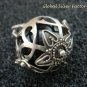 22mm 925 Silver Harmony Ball/ Pregnancy Ball Pendant w/ Gem HB-373-KT