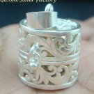 New Model 925 Silver Filigree Harmony Ball Pregnancy Ball Pendant HB-374-KA