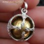 925 Silver 14mm Chakra Chime Ball Pendant CH-312-KT