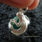 925 Silver Green Gecko Chime Ball 12mm CH-314-KT