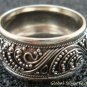925 Silver Bali Filigree Style Unisex Ring SR-163-PS
