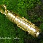 Gold Plated Perfume Pendant with Blue Topaz GPP-112-KT
