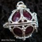 Silver purple Harmony Chime Ball Pendant HB-312-KT