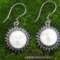 Carved Goddess Face Earrings GDE-1314-NY