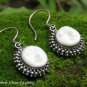 Carved Goddess Face Earrings GDE-1314-NY