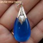 925 Silver Blue Shappire (syn) Pendant SJ-204-KT