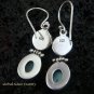 925 Silver Bali Design Larimar Earrings ER-490-NY