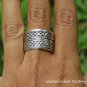Limited Edition Sterling Silver Double Spinner, Worry Rung, Men's Ring SR-229-KA