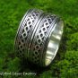 Limited Edition Sterling Silver Double Spinner, Worry Rung, Men's Ring SR-229-KA
