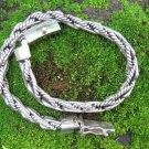 Sterling Silver Woven Design Bracelet MJ-135