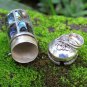 Paua Shell and Sterling Silver Cremation Pendant PP-508