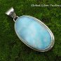 Sterling Silver Larimar Pendant SP-827-KT